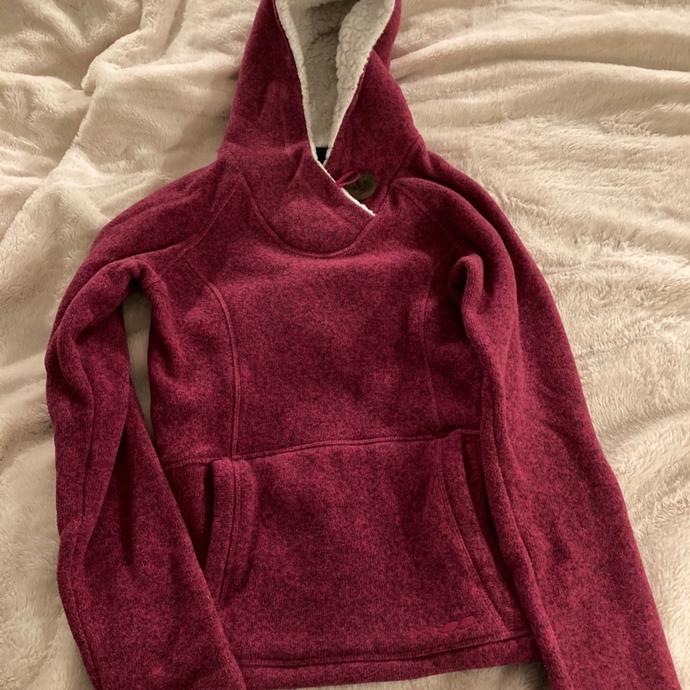 Koppen Sherpa hooded sweater fleece XS